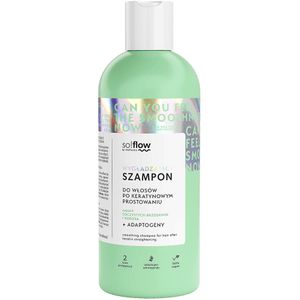 so!flow - After Keratin Straightening Smoothing Shampoo - Gladmakende Shampoo - 400 ml