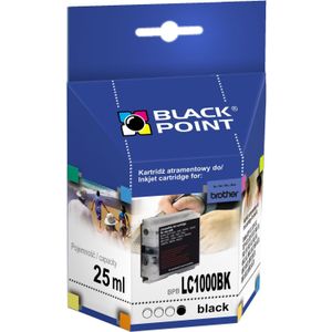 Black point | Alternatieve Supplies - Ink Cartridge Black Point Bpblc1000/970xlbk | Zwart | 34 ml | Brother LC1000/97