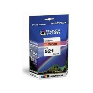 Black Point Carcase BPC 521 / CLI-521 (cyan, magenta, geel, zwart)