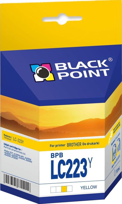 Black Point Ink BPBLC223Y (geel) ink