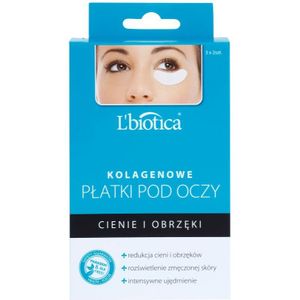 L’biotica Masks - Oogcontour Masker - Tegen Zwellingen en Donkere Kringen - 3 x 2 st