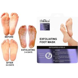 L'Biotica - Eelt masker - Voetverzorging – Eelt sokken – Huidverzorging  - 1 Paar
