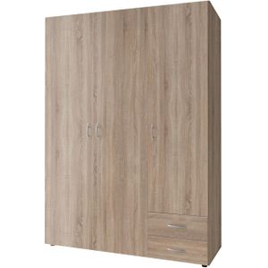 Kledingkast Baarlo Naturel - 120x176x52 cm