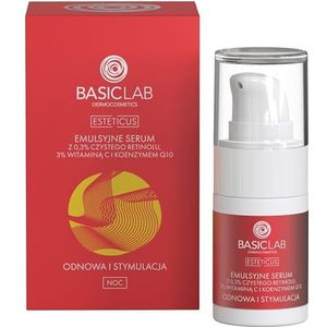 BasicLab Dermocosmetics Esteticus Herstellende Nachtemulsie 0.3% Pure Retinol 15 ml