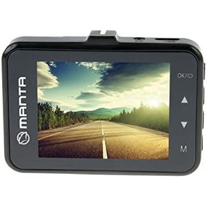 Manta Breedbeeldscherm DVR302H HD (Ingebouwd display, Batterij, Bluetooth, WiFi, Nachtzicht, GPS-ontvanger, Versnellingssensor, HD), Dashcams