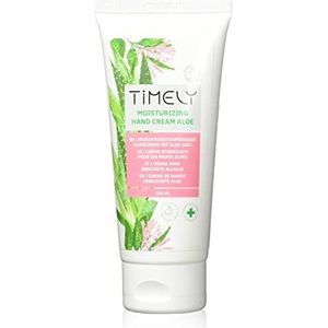Timely Vochtinbrengende en regenererende handcrème met aloë, 100 ml
