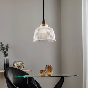 Hanglamp aan een touwtje ASTA 1xE27/60W/230V bronzen