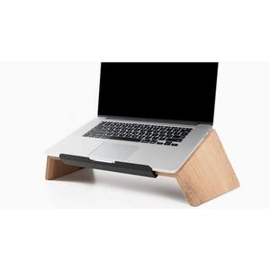 Oakywood Laptop Stand - Massief Eiken - Echt Houten Laptop MacBook Standaard 15/16"" Ergonomisch Stijlvol