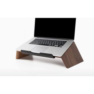 Oakywood Laptop Stand - Massief Walnoot - Echt Houten Laptop MacBook Standaard 15/16"" Ergonomisch Stijlvol