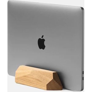 Wooden Laptop Dock - Oak
