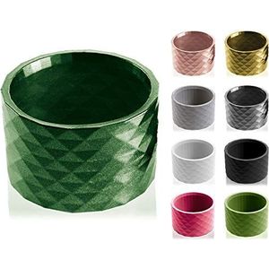 CONCRETTE Bloempot, bloembak, cement-plantenbak, buitenpot van beton, poly No1, Ø 8,5 cm, 17 kleuren