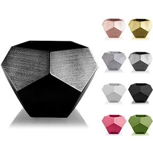 concrette Bloempot van cement, vierkant, diameter 9 cm, diameter 12 cm, 17 kleuren