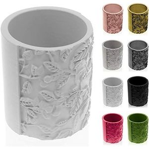 CONCRETTE Tranquility Bloempot, cement, plantenpot, van beton, diameter 7,5 cm, 17 kleuren