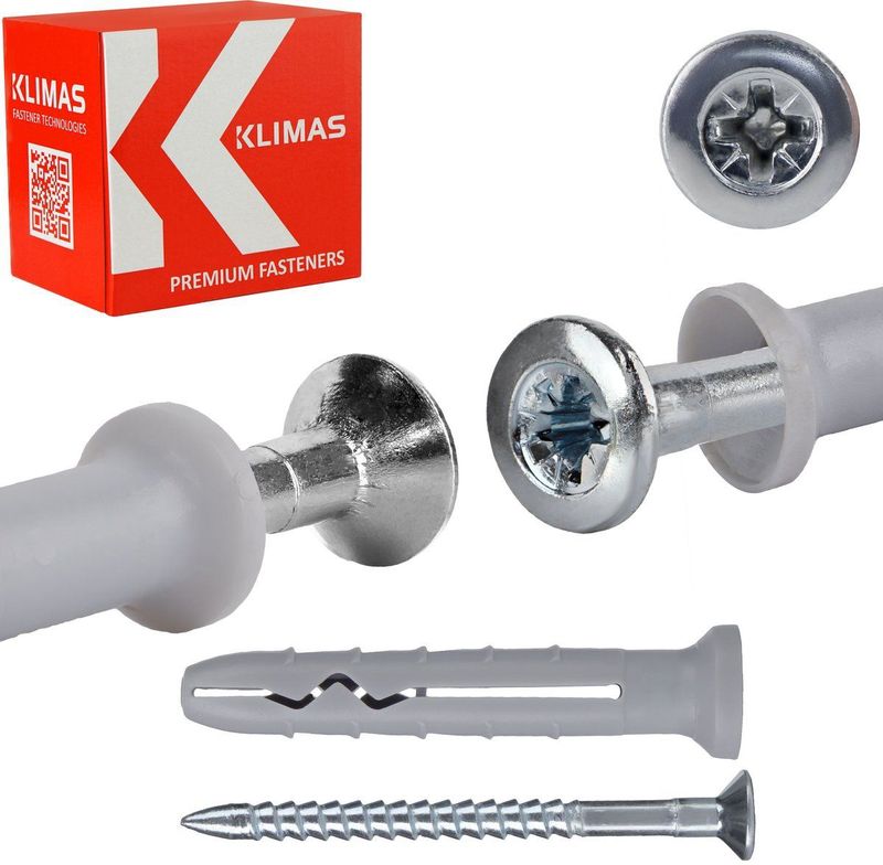 Hoenderdaal - Nagelplug - 10X100 - 50 stuks - Trompetkraag