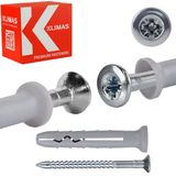 Hoenderdaal - Nagelplug - Trompetkraag - 10 mm - 140 mm - 50 stuks