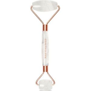 Crystallove Clear Quartz Gezichtsroller Gezichtsmassage