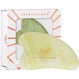 CRYSTALLOVE Jade gua sha gezichtsmassageplaat