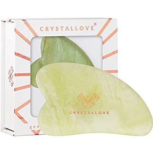 CRYSTALLOVE Jade gua sha gezichtsmassageplaat