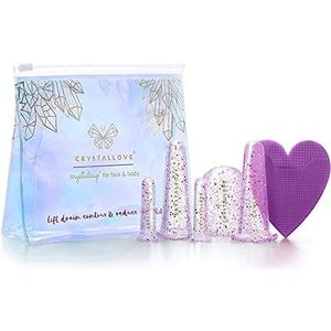 Crystallove - Face and Body Cupping - Massageproduct - Transparant - Silicone