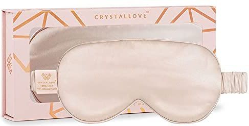 CRYSTALLOVE - Slaapmasker - Zijden Vulling - Oeko-Tex Certificaat