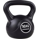 Springos PVC Kettle Bell | Ketllebell | 16 kg