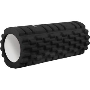 Springos Foam Roller - Massage Roller - Trigger Point Massage - Fitness - Medium Hardheid - 33 cm - Zwart