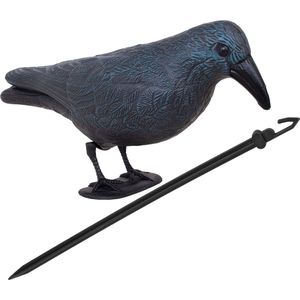 Springos Duivenverjager | Vogelverjager | Vogelverschrikker | Raaf | 11 x 39 x 18.5 cm | Marineblauw