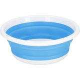 Spoelbak | Opvouwbare Spoelbak | Schaal | 4.5L | Blauw/Wit