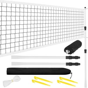 Badminton Net - Professioneel - Verstelbaar - Inclusief draagtas - 125-170 x 560 cm