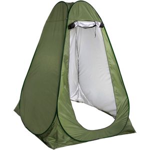 Springos Pop-Up Tent - 1 persoons - Omkleedtent - Festival - Strand - 120 x 120 x 190 - Groen