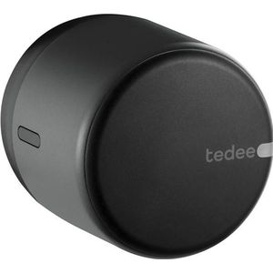 Tedee GO Smartlock – Zwart – Bluetooth (Bridge Optioneel) – Past op Bestaande Sleutel of M&C Cilinder (Apart Verkrijgbaar!)