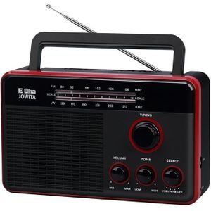 Eltra draagbaar Radio Receiver FM / LW / USB / SD / MP3 JOWITA zwart