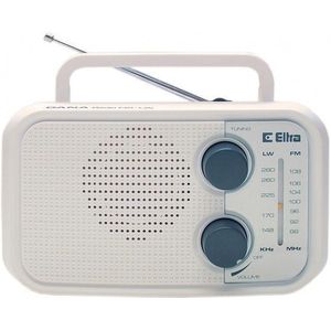 Elta - DANA - Radio - Wit - Draagbare Radio-ontvanger