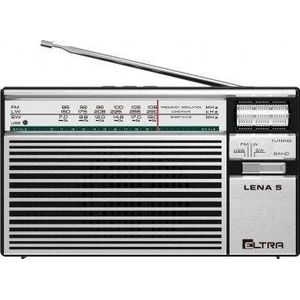 Elta - ELTRA LENA 5 - Draagbare Radio - Zwart - MP3 USB SD Ontvanger