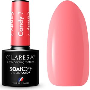 Claresa SoakOff UV/LED Color Candy Gel Nagellak Tint 7 5 g