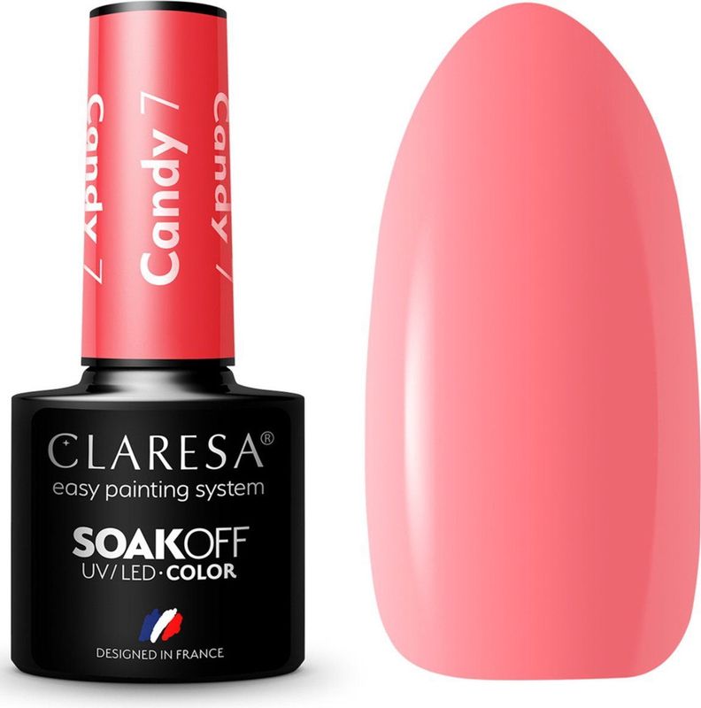 Claresa - SoakOff UV/LED Gel Nagellak - Candy - 5 g
