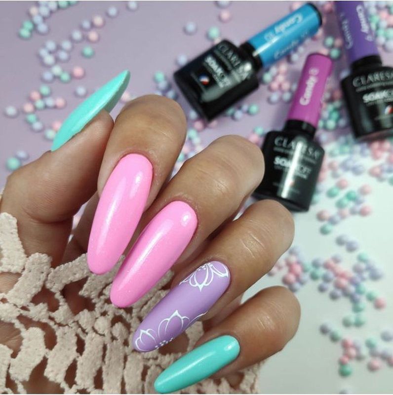 Claresa - SoakOff UV/LED Color Candy Gel - Nagellak - 5 g - Rijke Kleur