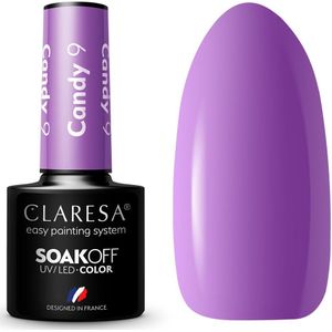 Claresa - SoakOff UV/LED Color Candy Gel Nagellak - 5 g - Rijke Kleur