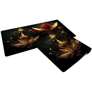PLAYMATS Muismat – Red Lily 61 cm x 35,5 cm