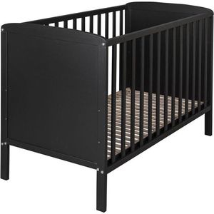 Cabino Baby Bed Dicht 60 x 120 cm - Zwart