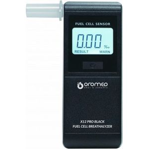 Oromed - X12 PRO BLACK - Alcohol Tester - Zwart