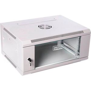 Digitus - DN-W19 06U/450 - Wandmontage Rackkast - Lichtgrijs - 6U