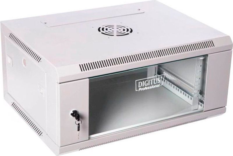 Digitus - DN-W19 06U/450 - Wandmontage Rackkast - Lichtgrijs - 6U