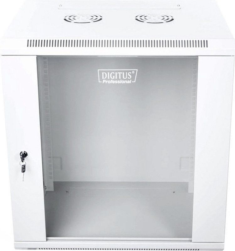 Assmann - DIGITUS DN-W19 - Wandmontage - Grijs - 12U/450 Serverkast