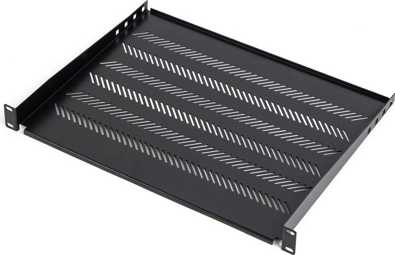 Digitus - KatLink TN-19-350-1U-BK - Rackhylde - Zwart - Staal