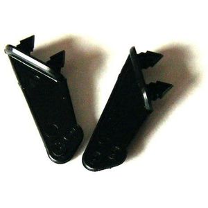 MP JET MJ/2201B Roeithendel Type 2, 0,6 mm, Zwart, 2 STK