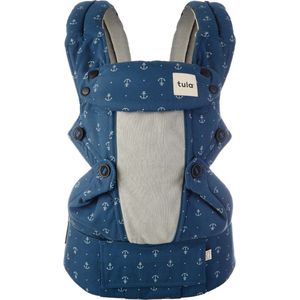 Tula Draagzak Explore Coast Anchors Away - ergonomische draagzak - vanaf ‘geboorte’ te gebruiken - makkelijk verstelbaar - comfortabel voor ouder en kind