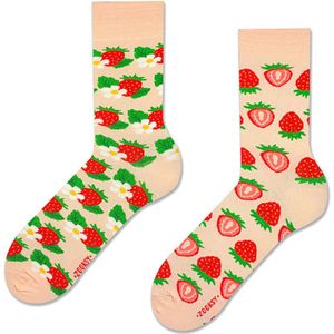 Zooksy mixTURY - Unisex Sokken - Strawberry - 2-pack - Giftbox - Maat: 41-46