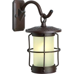 Garden Lights: Callisto Wandlamp 12 Volt - Roestbruin