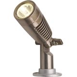 Garden Lights Minus | Tuinspot | Zilvergrijs | 12V | Warm wit | 2W